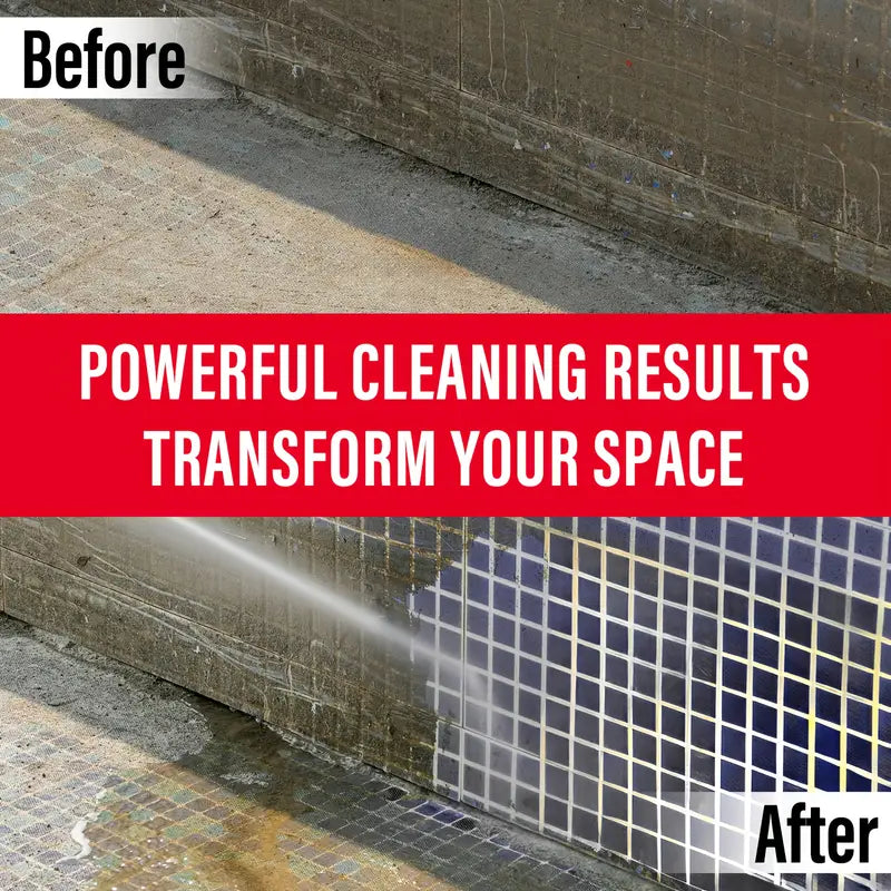 MZK Electric Power Washer - 3.0GPM, 360° Rotating Wheels, 4 Nozzles & Foam Cannon, Ideal for Cars And Driveways