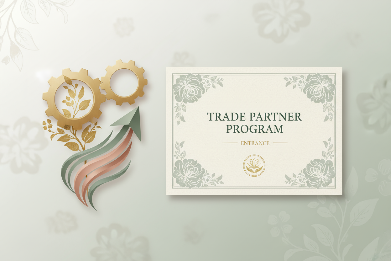 用于TIMELESS TRADE PARTNER PROGRAM模块入口旁边的图片